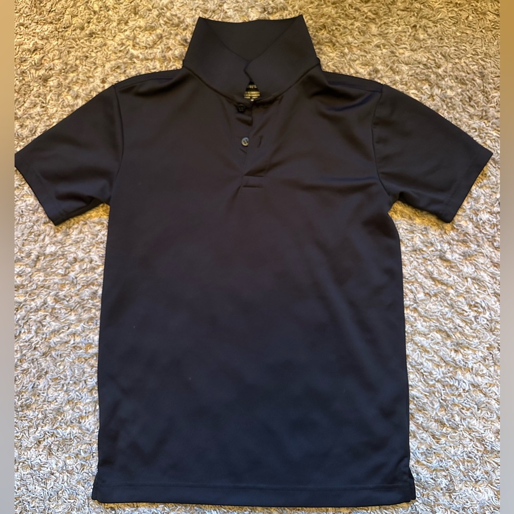 Boy’s IZOD Polo; Black; Size M (10/12)